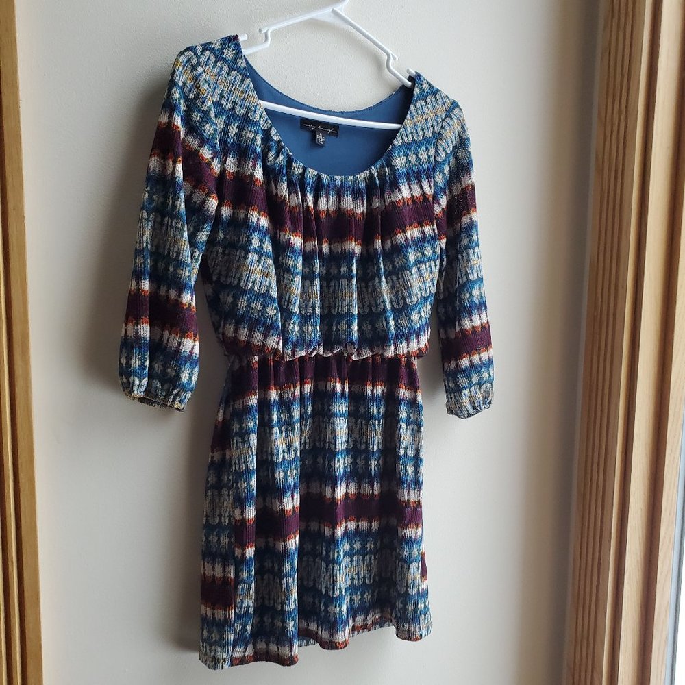 City Triangles Bohemian Midi Dress Size Small